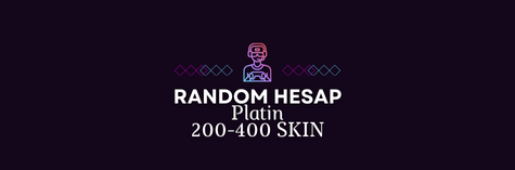 💜FULL ENVANTER💜%100TR 200-400 SKİN RANDOM HESAP